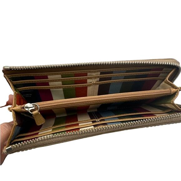 y2k COACH Legacy Zip Around Wallet - Picture 4 of 7